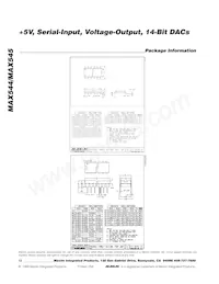 MAX544BESA+T Datasheet Page 12