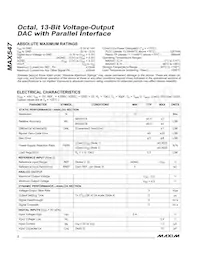 MAX547BCMH+TDG11 Datasheet Pagina 2