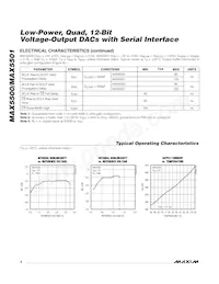 MAX5501BGAP+T Datasheet Page 4