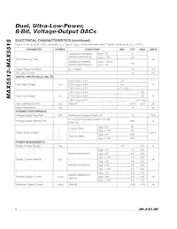 MAX5514ETC+T Datasheet Page 4