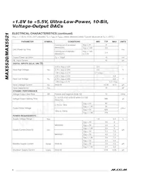 MAX5520ETC+ Datasheet Pagina 4