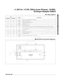MAX5520ETC+ Datasheet Page 11