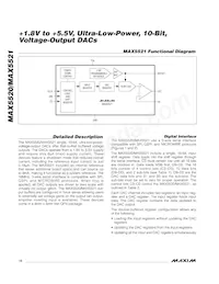 MAX5520ETC+ Datasheet Page 12