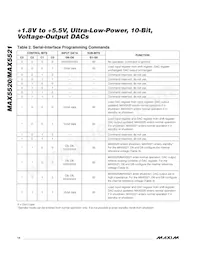 MAX5520ETC+ Datasheet Pagina 14