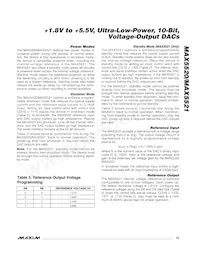 MAX5520ETC+ Datasheet Page 15