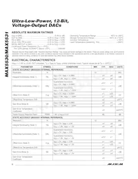 MAX5531ETC+T Datenblatt Seite 2