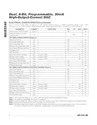 MAX5548ETE+T Datasheet Page 4