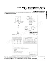 MAX5548ETE+T Datasheet Pagina 15