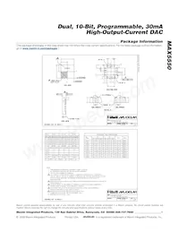 MAX5550ETE+T Datasheet Pagina 15