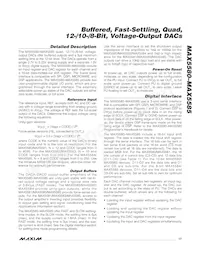 MAX5585EUP+T Datasheet Page 17