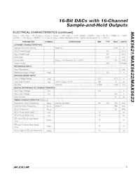 MAX5621UCB+D Datasheet Page 3