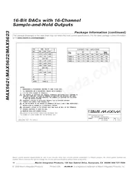 MAX5621UCB+D Datasheet Page 16