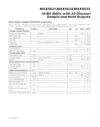 MAX5632UCB+TD Datasheet Page 3