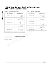 MAX5721AUA+T Datasheet Page 12