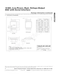 MAX5721AUA+T Datasheet Page 14