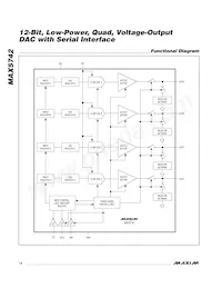 MAX5742AUB+T Datasheet Page 14