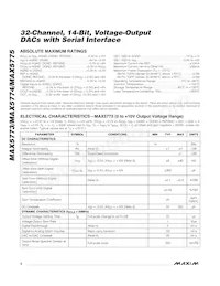 MAX5774UCB+D Datenblatt Seite 2