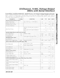 MAX5774UCB+D Datasheet Page 3