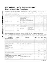 MAX5774UCB+D Datasheet Page 4