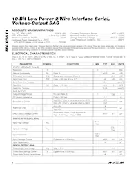 MAX5811PEUT+T Datasheet Page 2