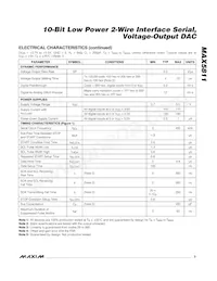 MAX5811PEUT+T Datasheet Page 3