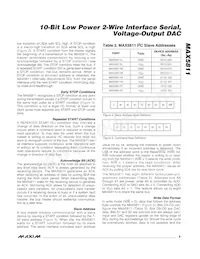 MAX5811PEUT+T Datasheet Page 9
