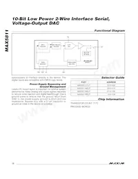 MAX5811PEUT+T Datasheet Page 12