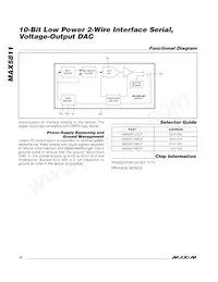 MAX5811PEUT+T Datasheet Pagina 12