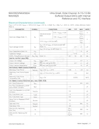 MAX5824AUP+T Datasheet Page 6