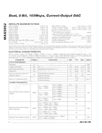 MAX5852ETL+T Datenblatt Seite 2