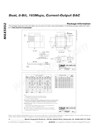 MAX5852ETL+T Datasheet Page 18