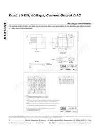 MAX5853ETL+T Datasheet Page 18