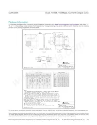 MAX5854ETL+T 데이터 시트 페이지 18