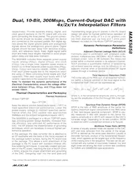 MAX5858ECM+D Datasheet Page 21