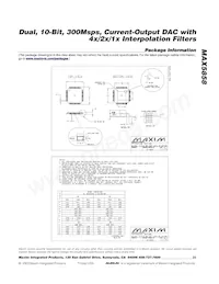 MAX5858ECM+D Datasheet Page 23