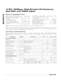 MAX5874EGK+TD Datasheet Pagina 2