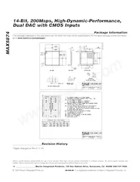 MAX5874EGK+TD Datasheet Pagina 16