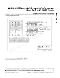 MAX5876EGK+TD Datenblatt Seite 19