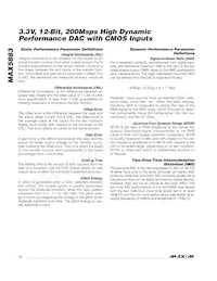 MAX5883EGM+TD Datasheet Page 14