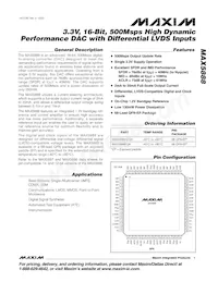 MAX5888AEGK+TD Datenblatt Cover