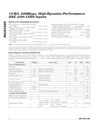 MAX5889EGK+TD Datasheet Pagina 2
