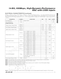 MAX5890EGK+TD Datasheet Page 5