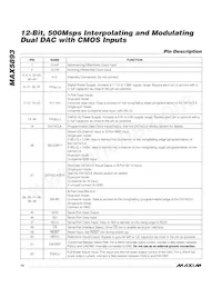 MAX5893EGK+TD Datasheet Page 10