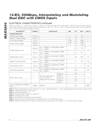 MAX5894EGK+TD Datasheet Page 6
