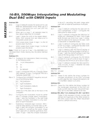 MAX5895EGK+TD Datasheet Page 16