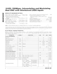 MAX5898EGK+TD Datasheet Page 2