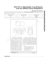 MAX883MPA/PR Datasheet Page 15