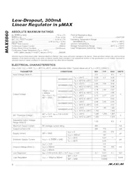 MAX8860EUA33+TG05 Datasheet Pagina 2