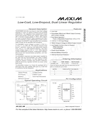 MAX8862RESE+T Datasheet Cover