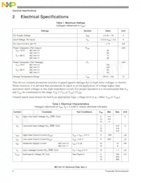 MC144111DWR2 Datasheet Page 4